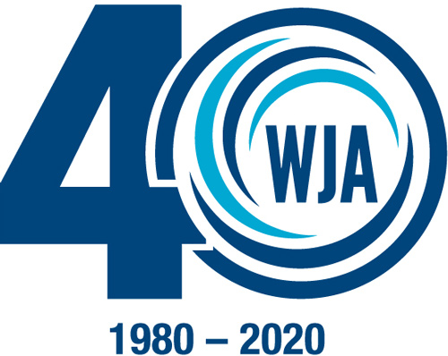 Water Jetting Association 40 years logo